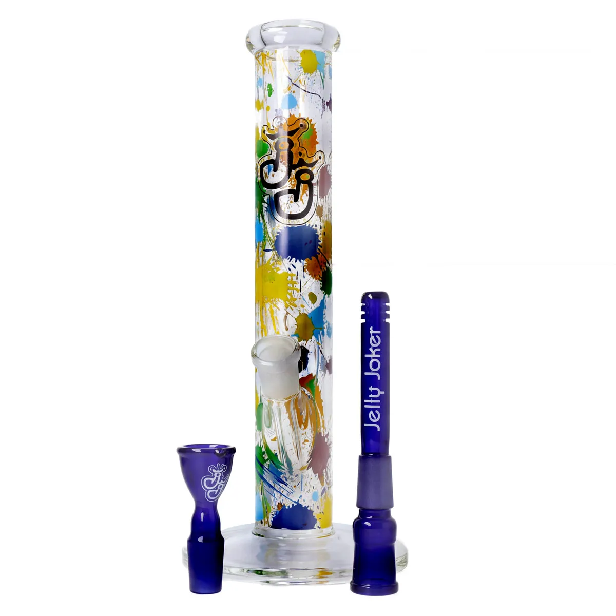 Jelly Joker glass bong "Carnival Compadre"