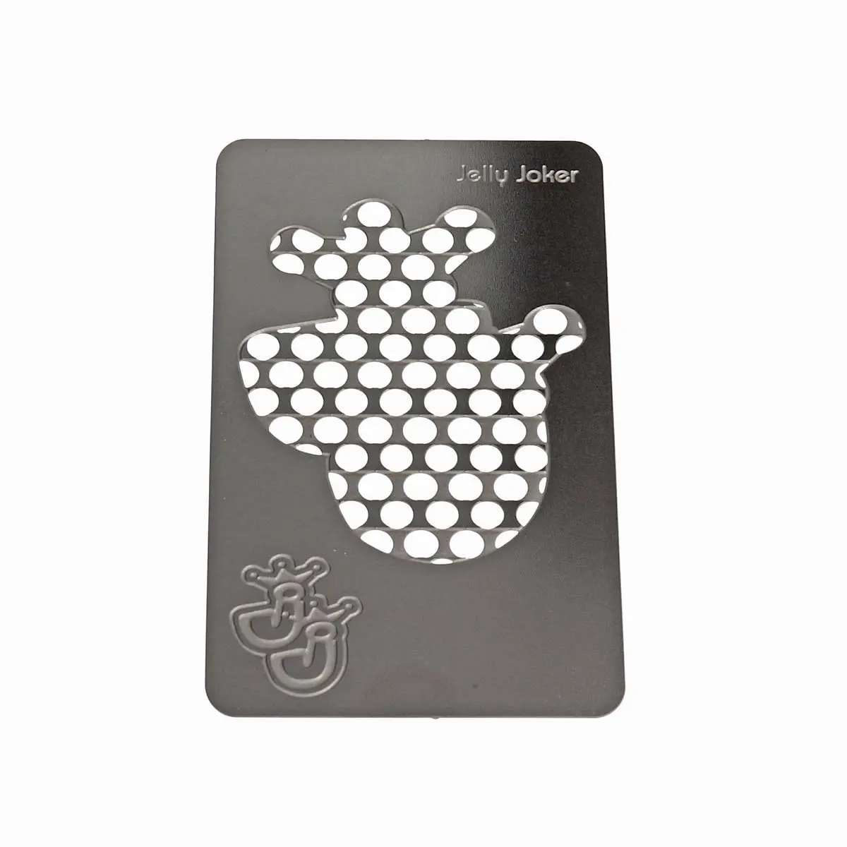 Jelly Joker Grinder Card made of stainless steel