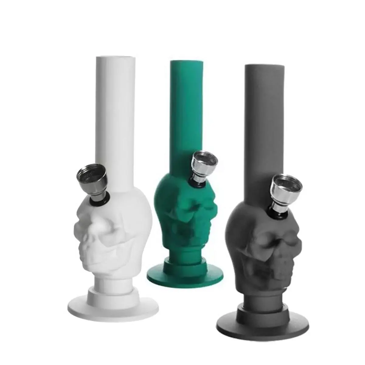 Small Acrylic Bong Skull 15cm