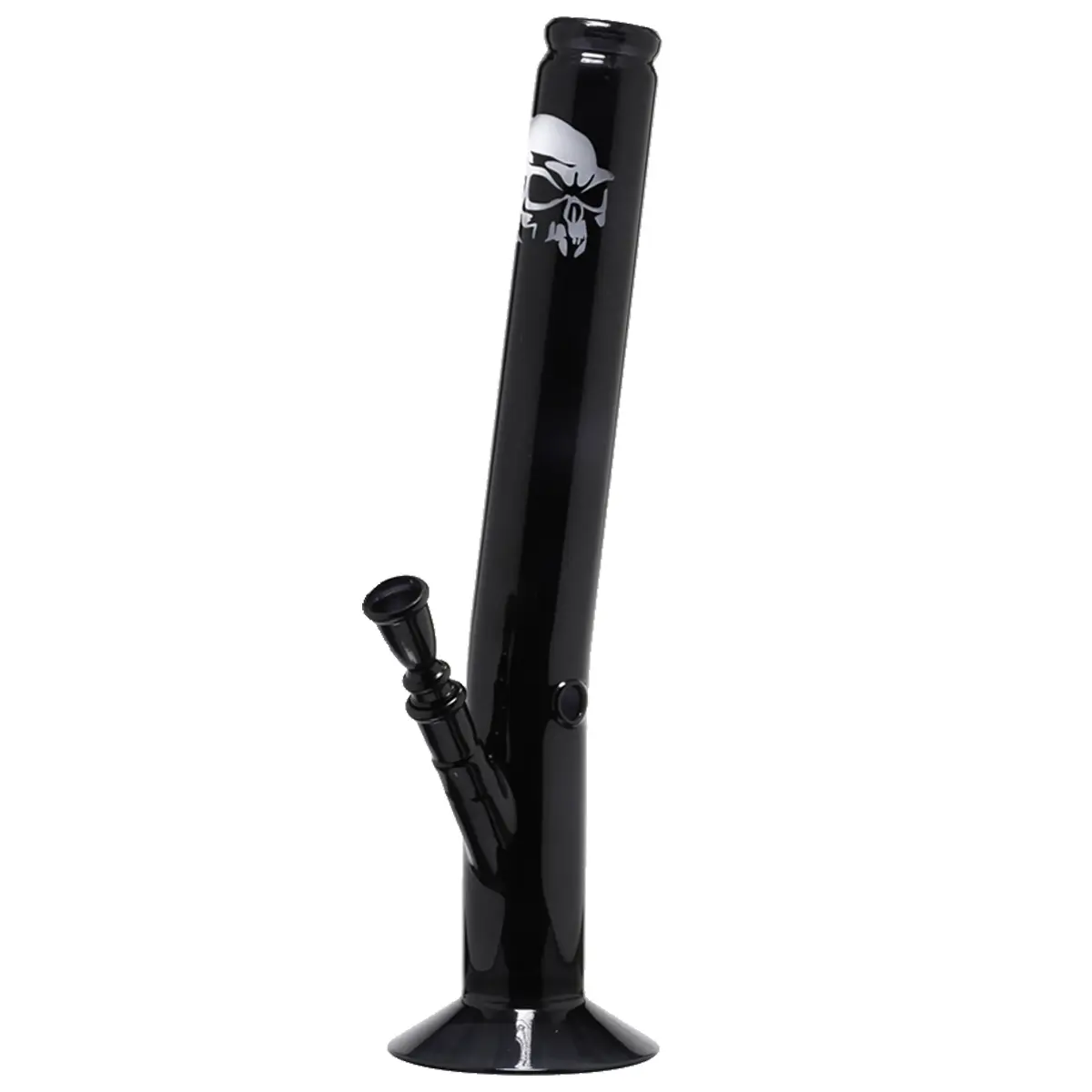 Black Art Glass Bong Alien 40cm