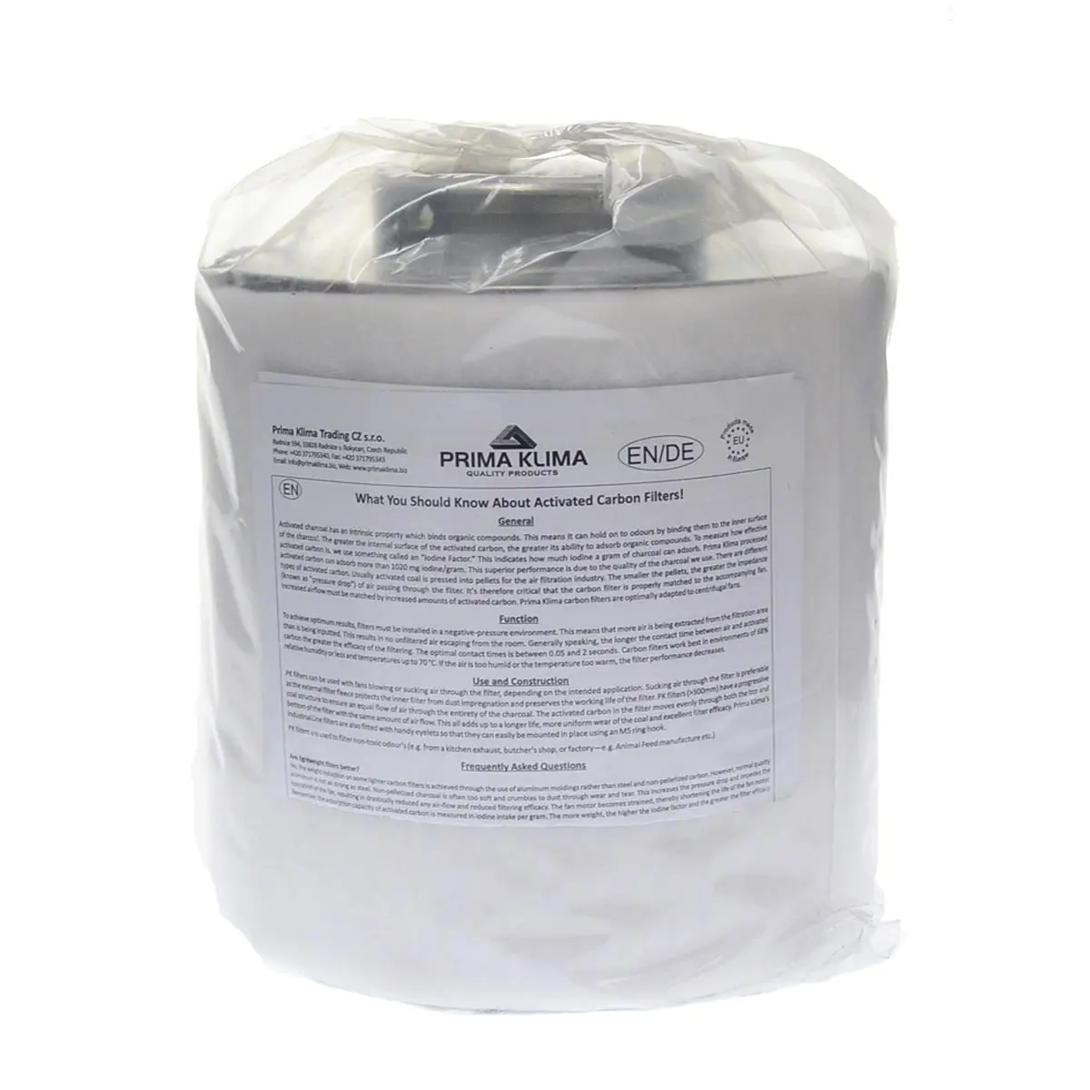 PrimaKlima Combo-Kit 2-Speed Ventilator + Filter