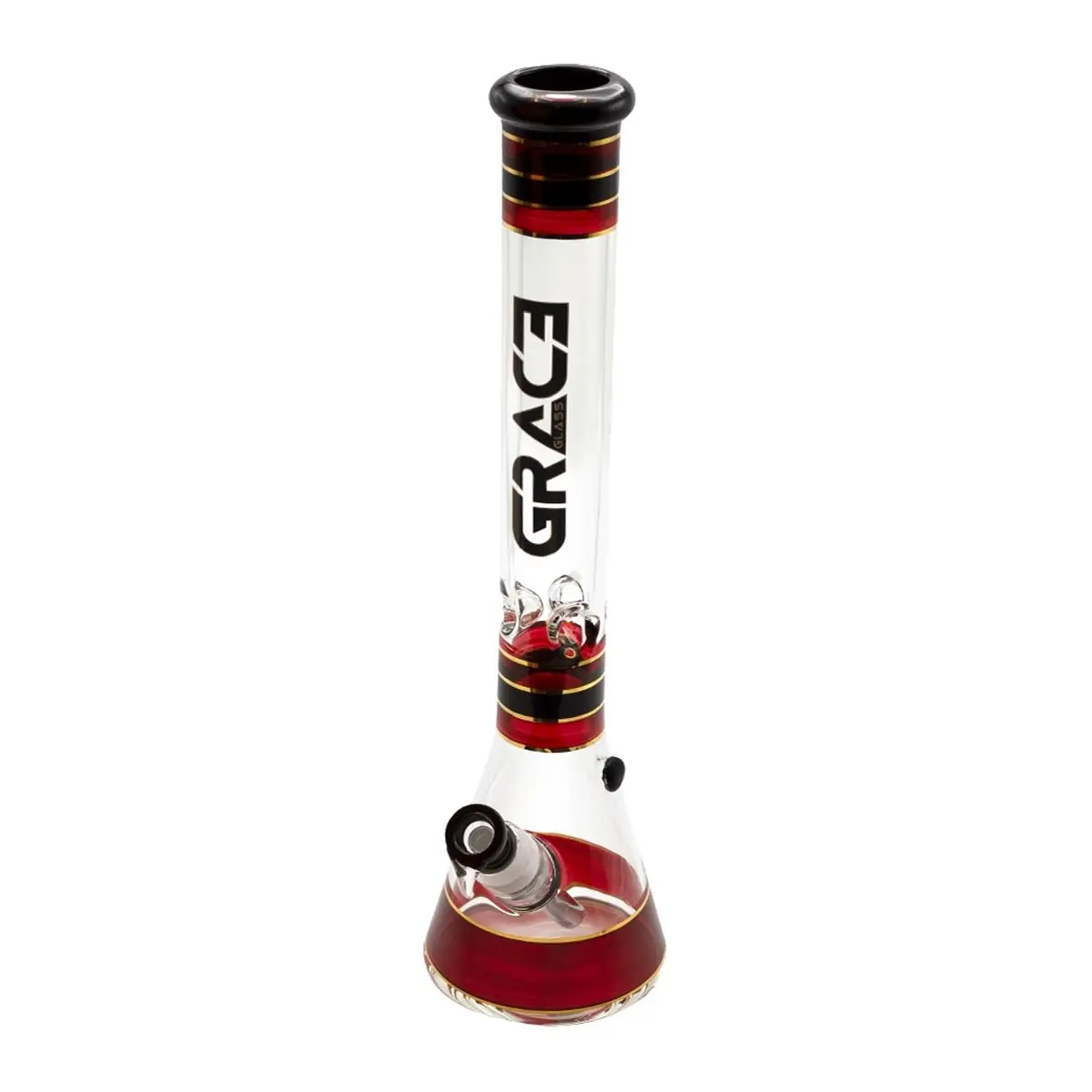 Grace Glass 'Classic Beaker' 18,8 - red