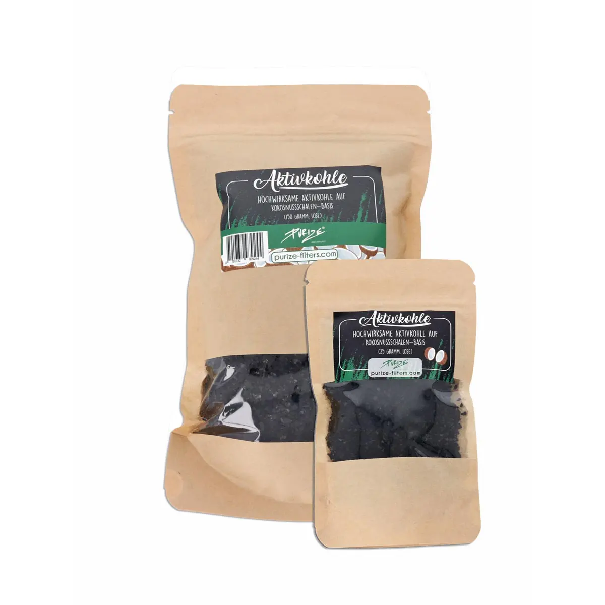 PURIZE® coconut shells - activated carbon, loose
