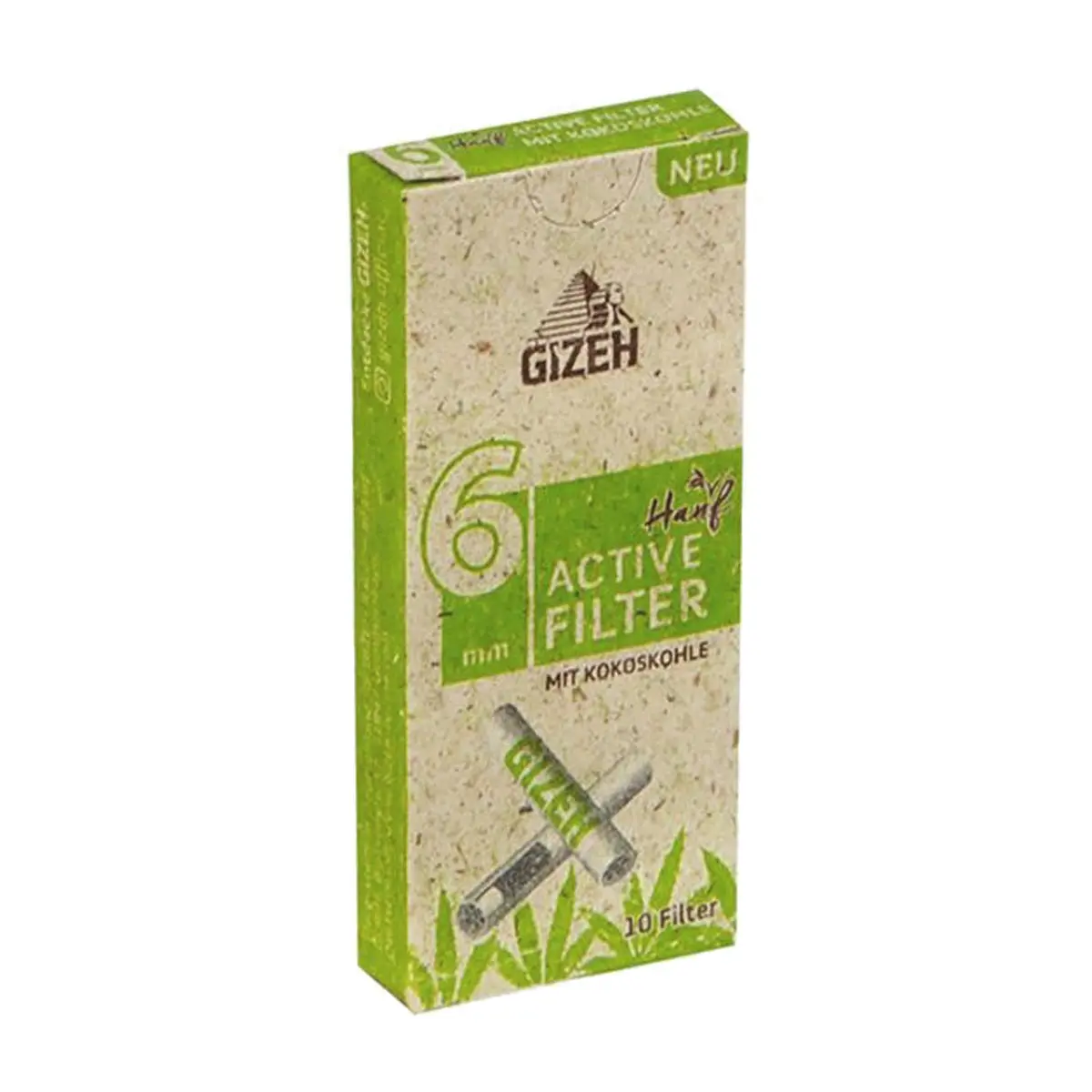 Gizeh Active Hemp Filter 6mm