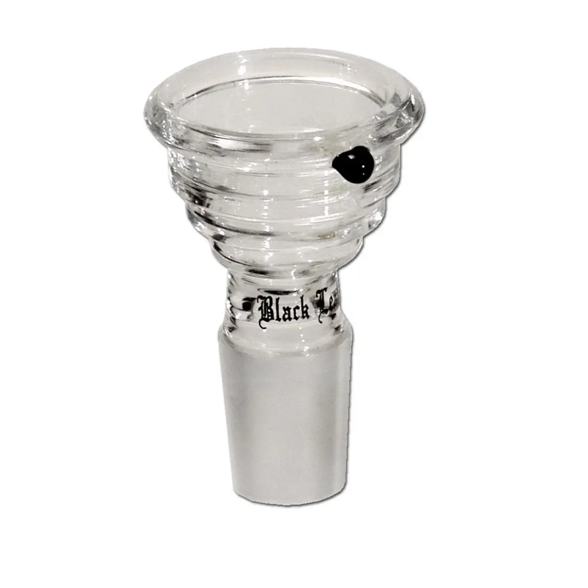 Black Leaf Bowl stepped Rollstop 18.8