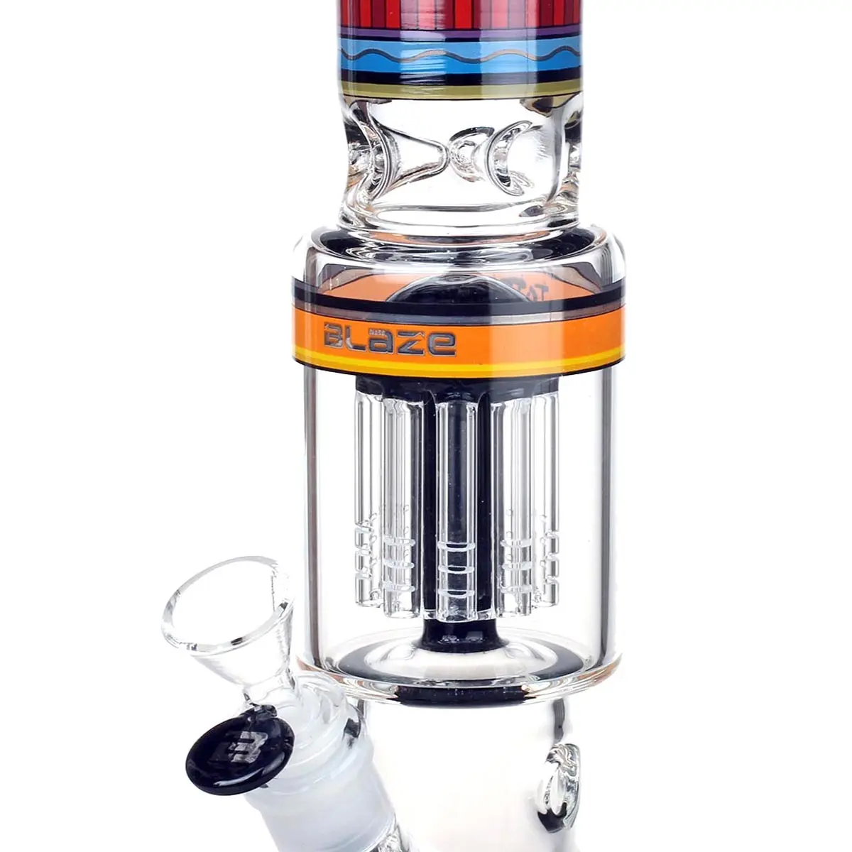 'Blaze Totem' Ice Bong 10x Perc