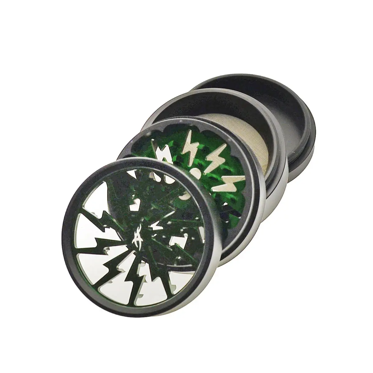 Thorinder grinder with window black / green