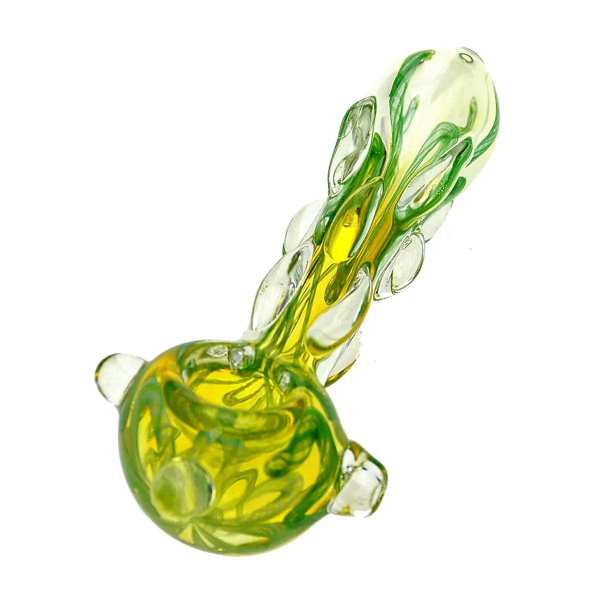 Spoon Glass Bubbler "Entangling Tangle"