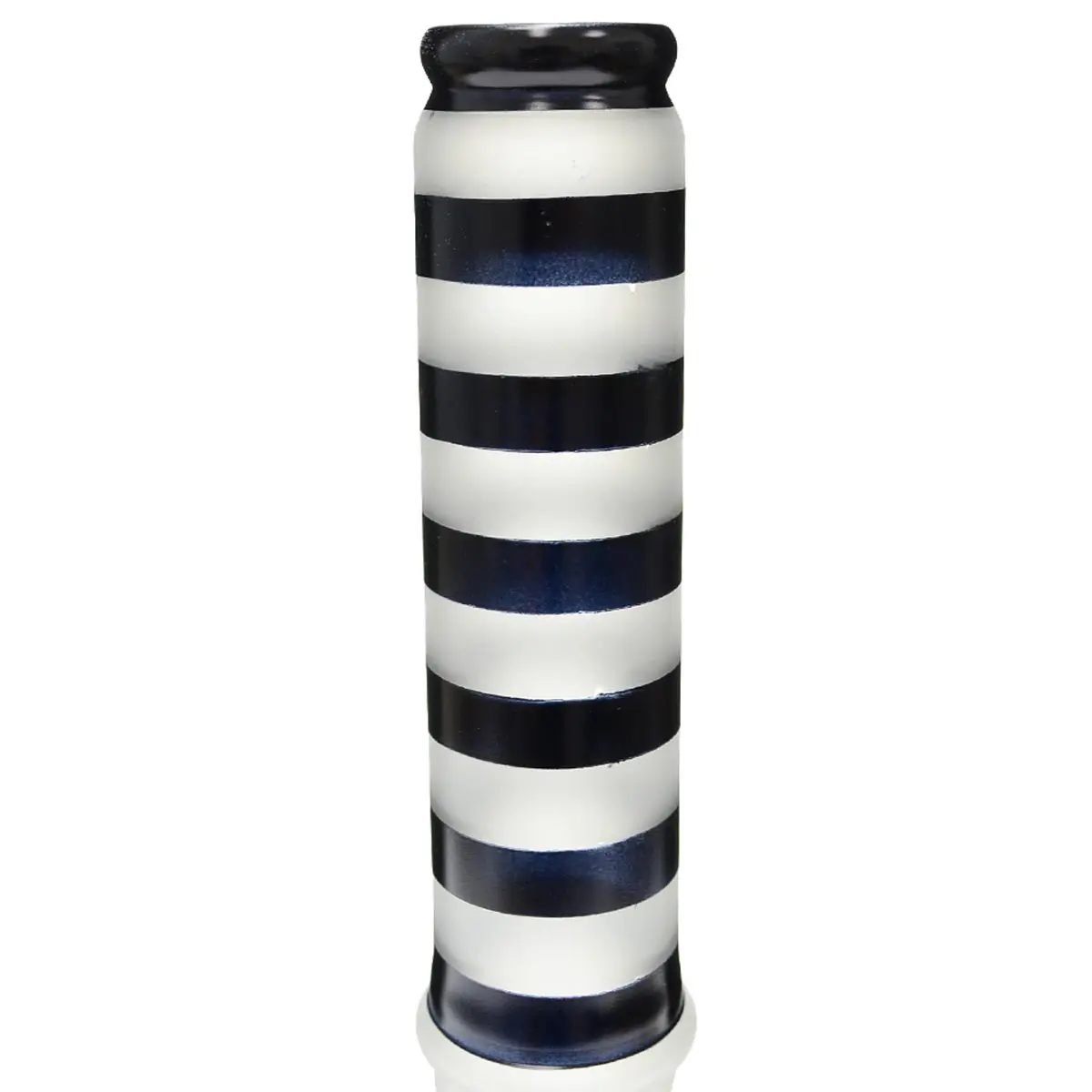 Glass bong black ICE sandblasted 43cm
