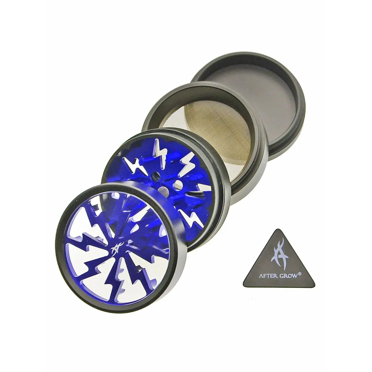 Thorinder grinder with window black / blue Mini
