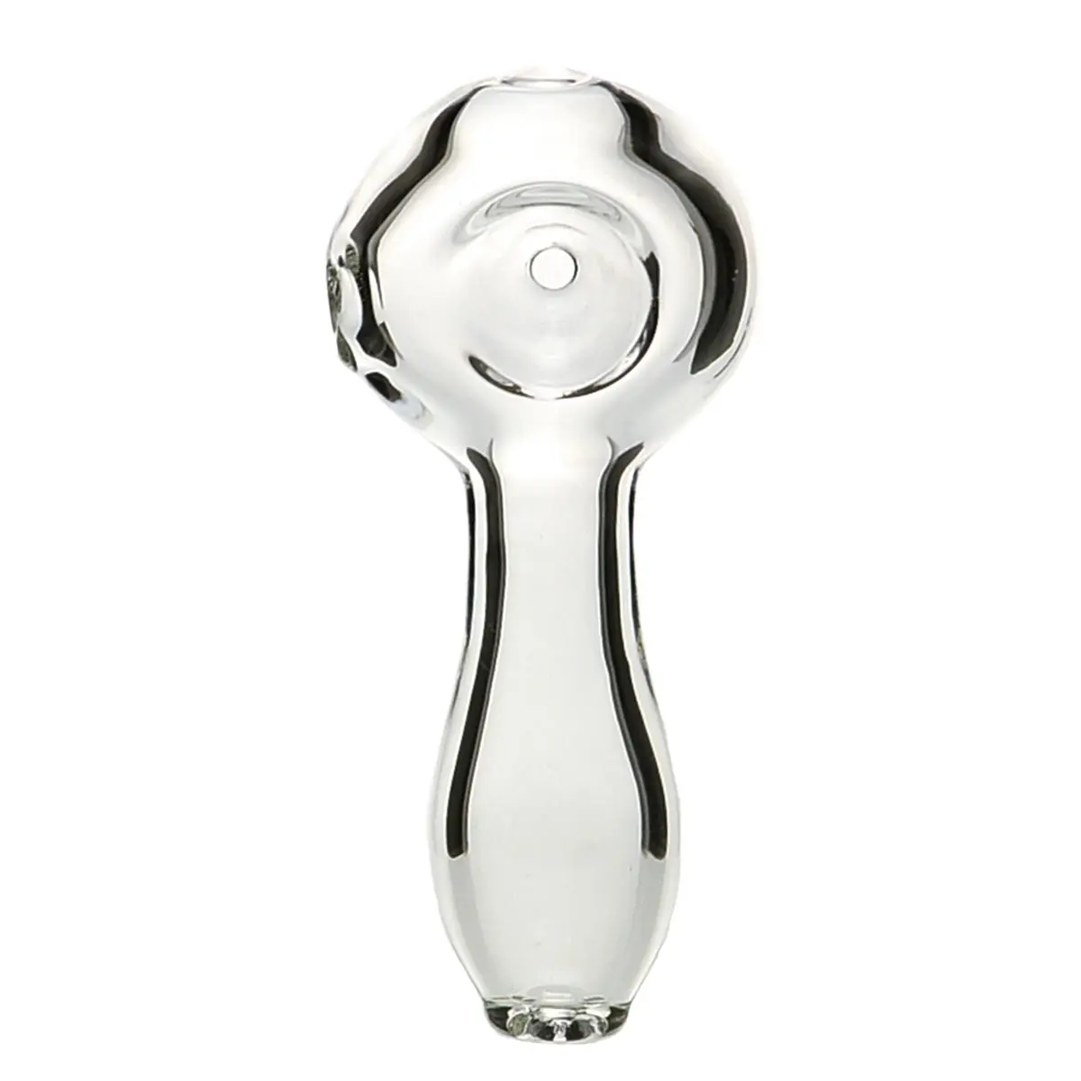 Spoon Glass Bubbler clear