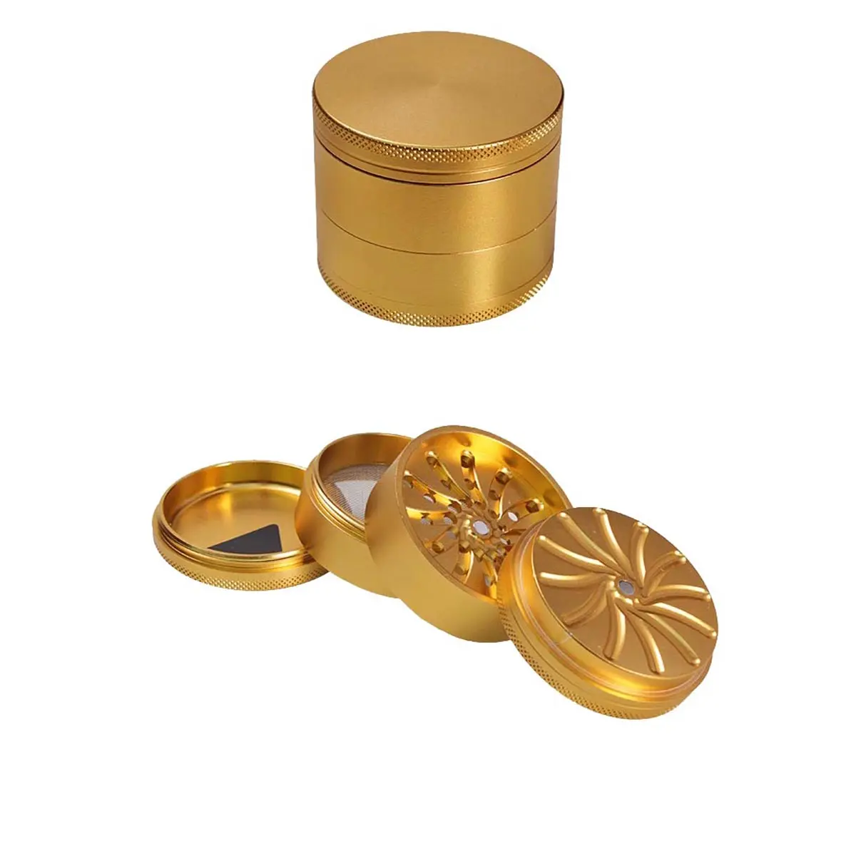Masher Aluminium Grinder gold