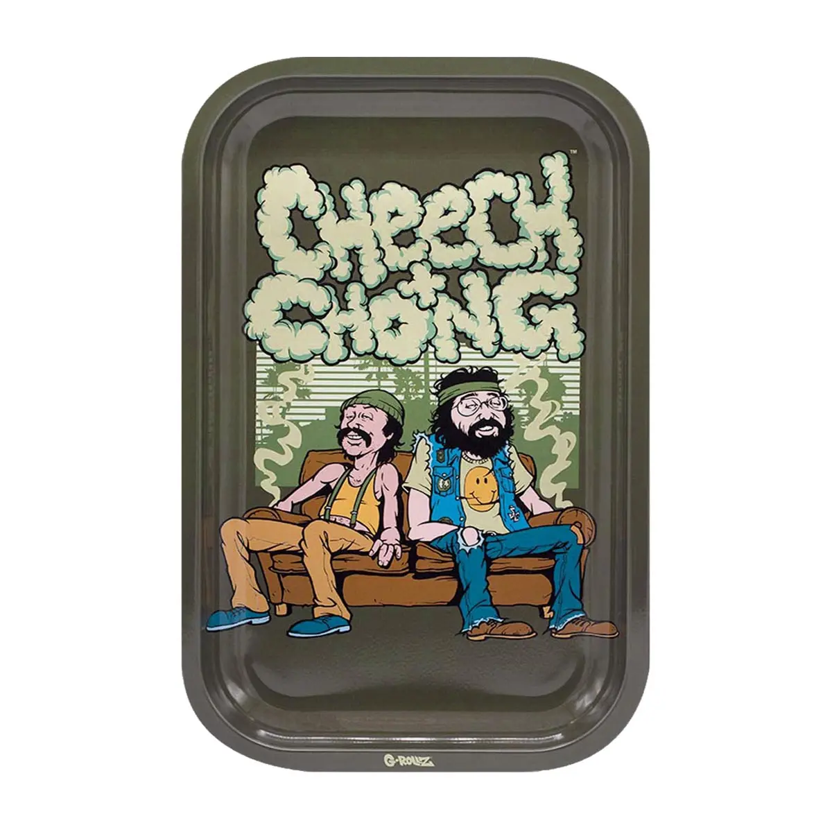 G-Rollz Cheech & Chong Rolling Tray "In da Chair"
