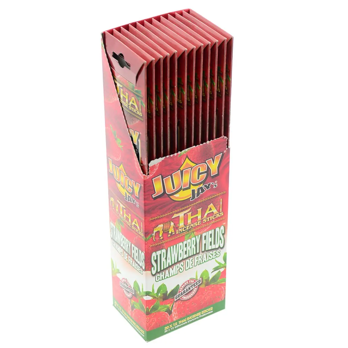 12 x Juicy Jays Incense Sticks "Strawberry Fields"