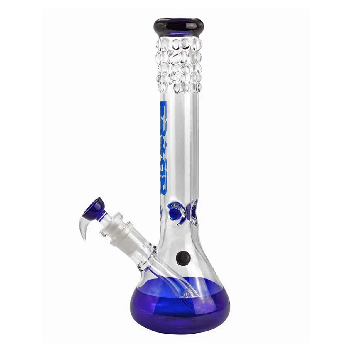 Grace Glass Bong 'Pearl' - blue