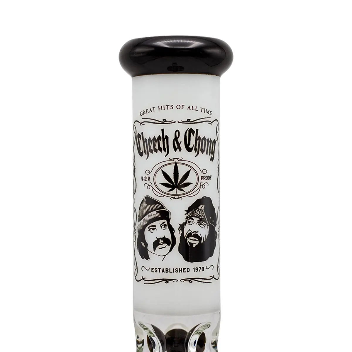 Grace Glass 'Cheech & Chong' white