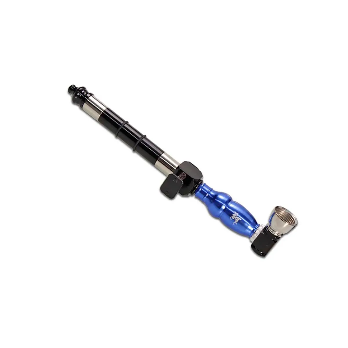 Pipe with Carbon Filter Adapter Blue