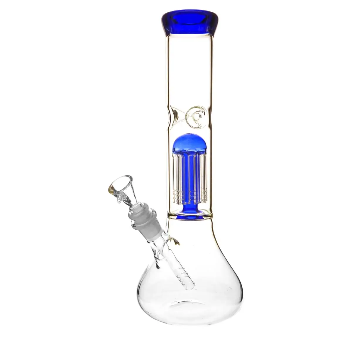 Glass Bong ND 30cm Blue