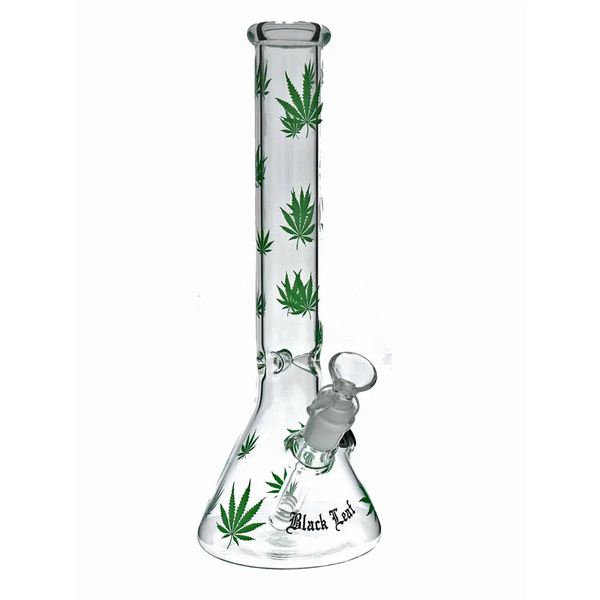 Black Leaf Beaker Bong Eis 30cm