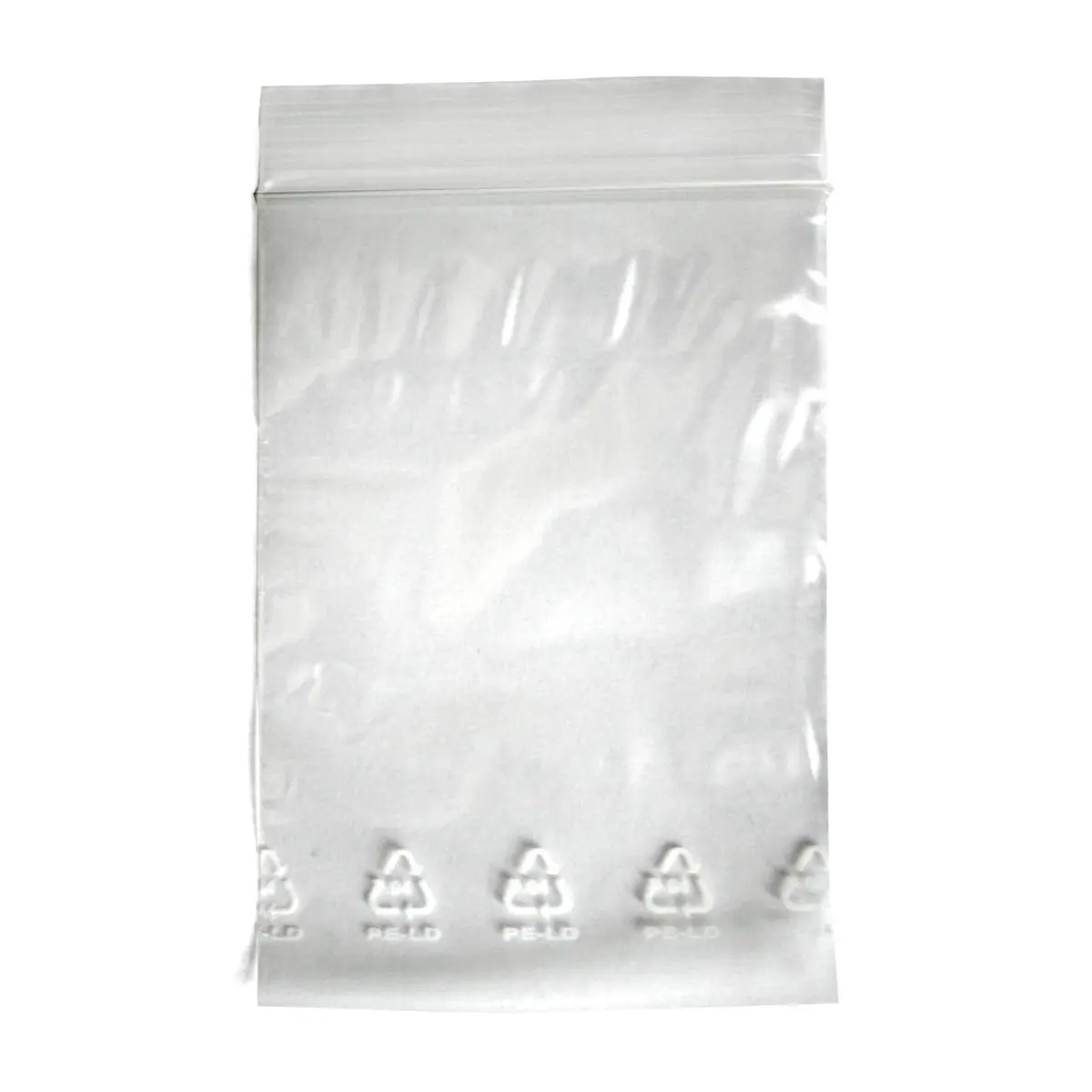 Zip Bags - 100 pcs.   size 7x10cm - clear