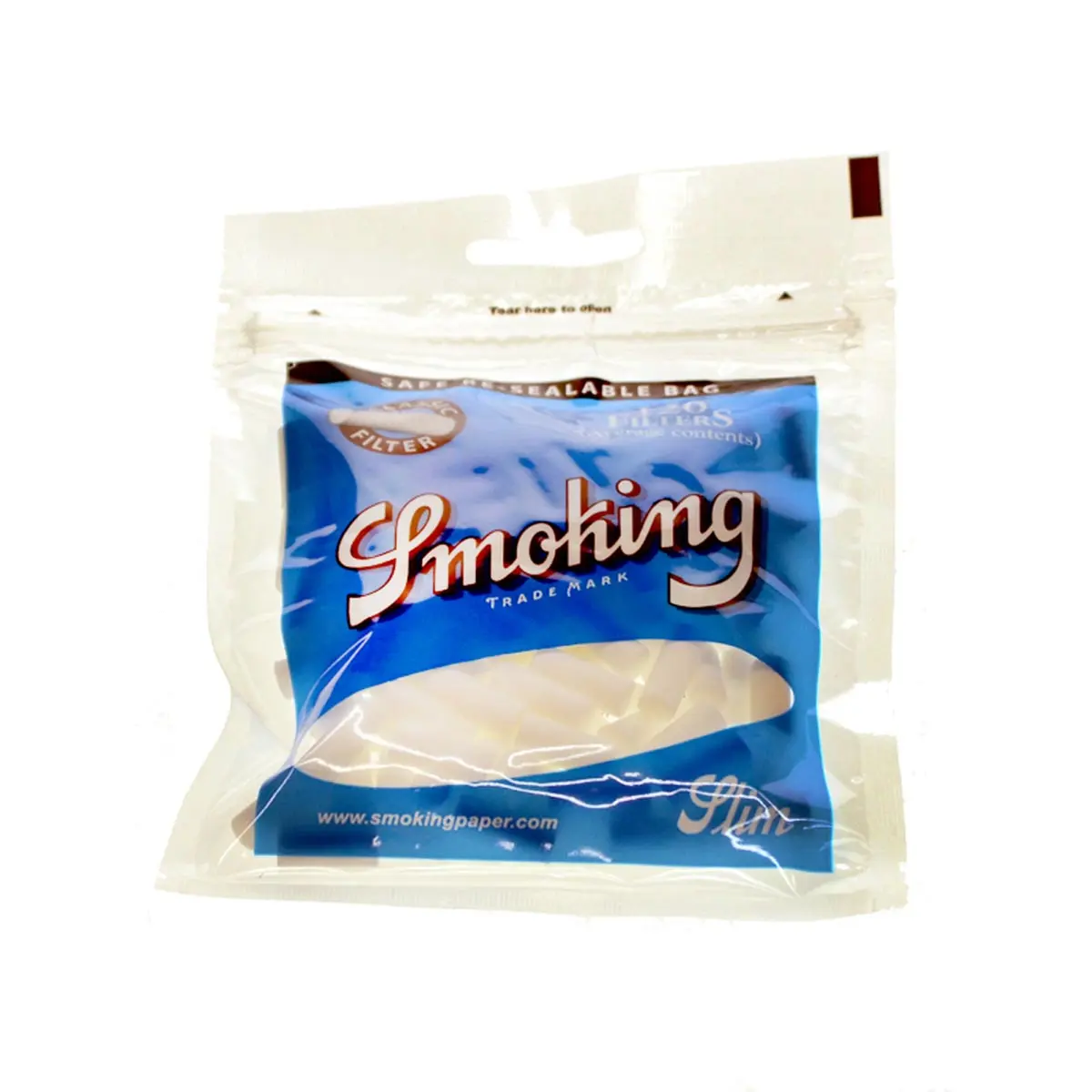 Smoking Cigarette Filter - Blue Slim 120 pieces