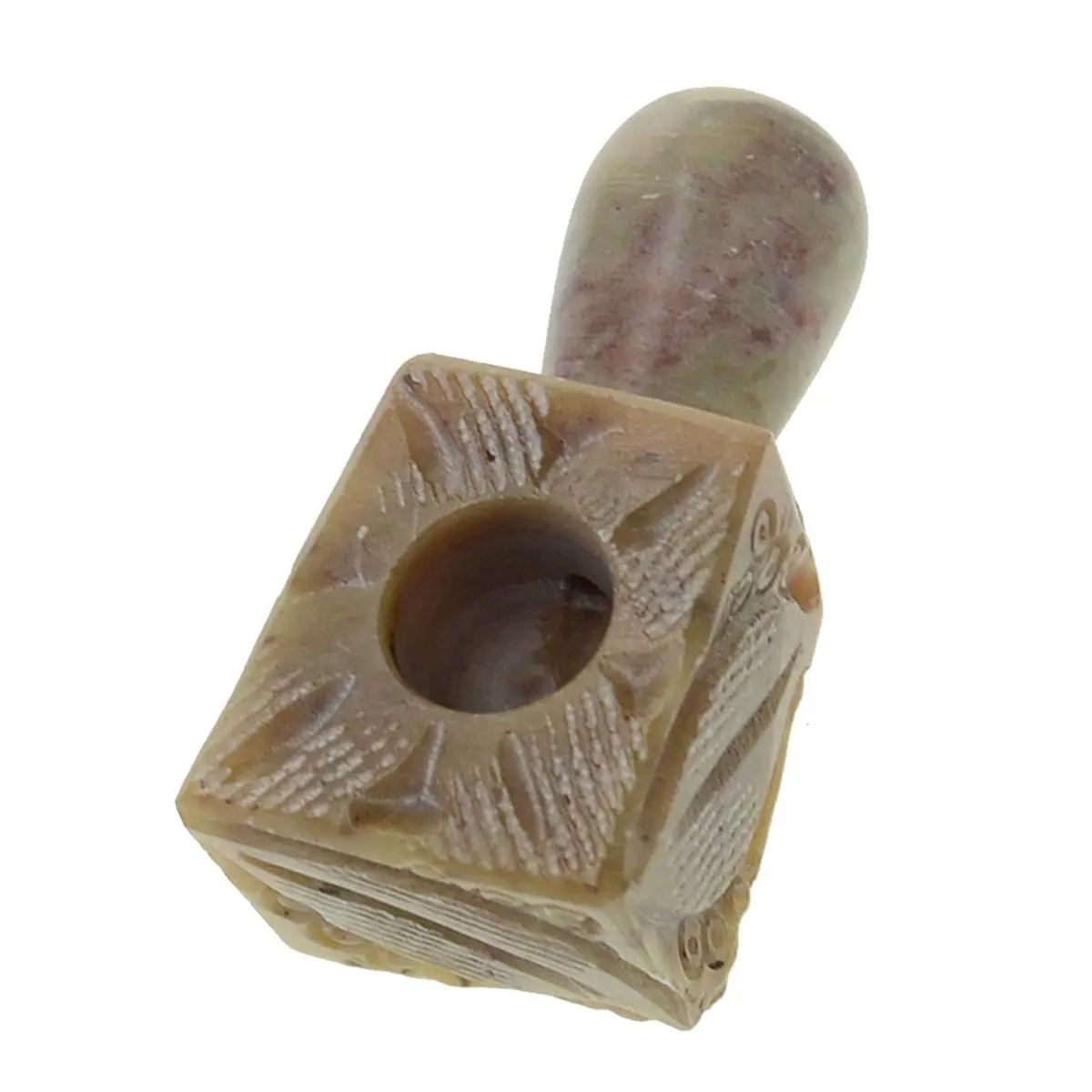 Mini Soapstone Hand Pipe - 4,5cm