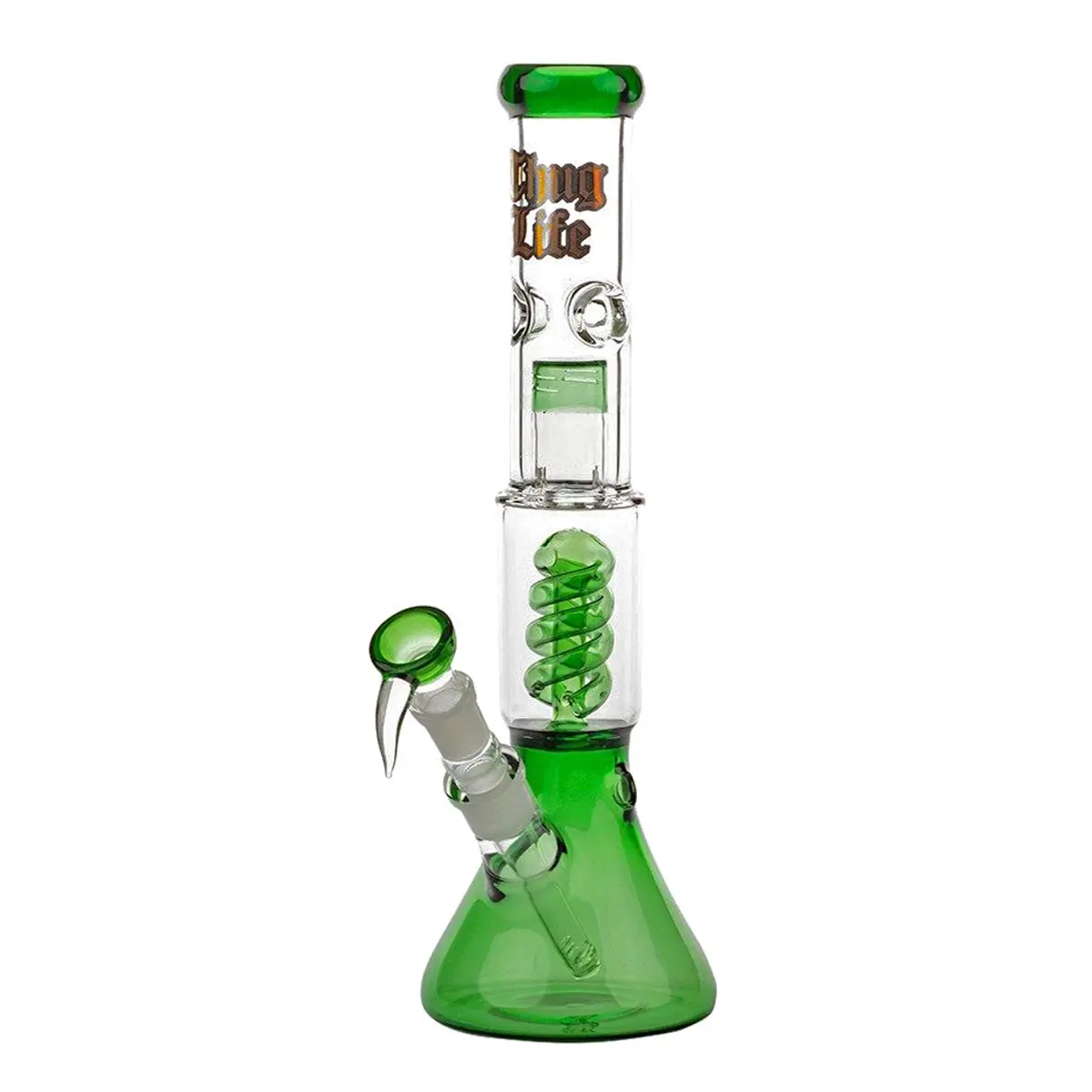 Thug Life 'OG' Percolator Bong 35cm - green