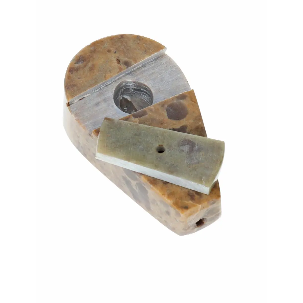 Soapstone pipe 7cm