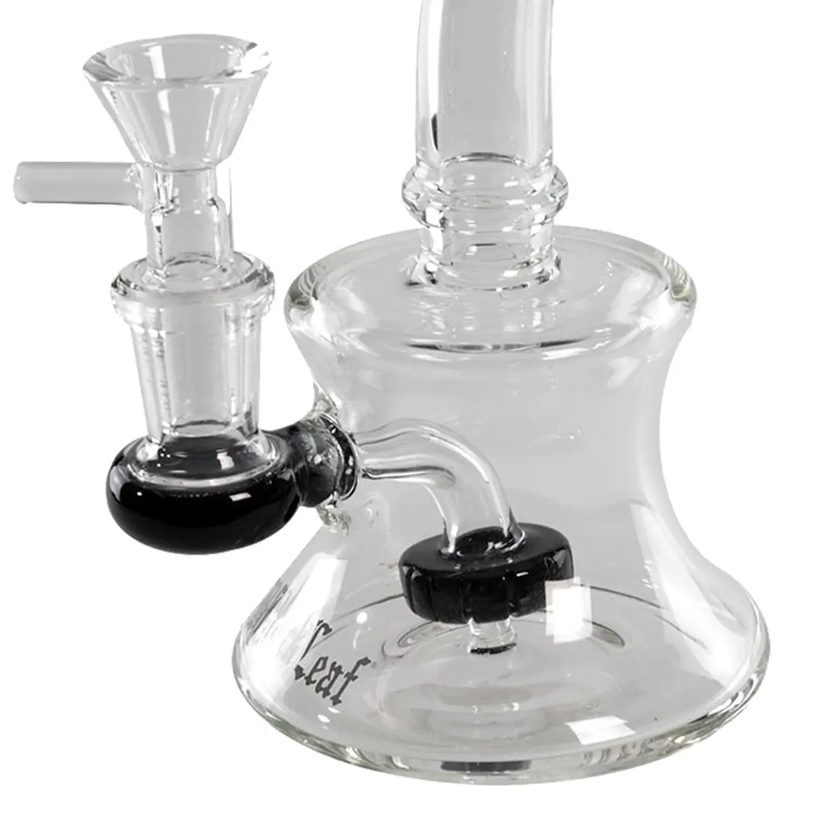 Black Leaf Bubbler for herbs + oil