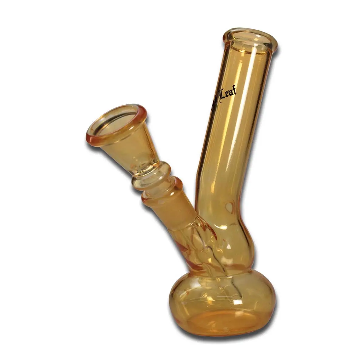 Mini Glass Bong Metallic Effect