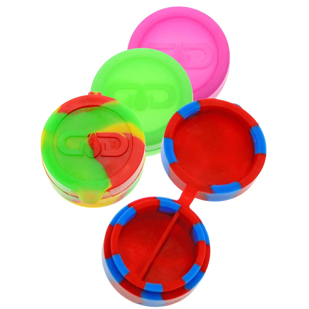 Grace Glass Silicone Jar double