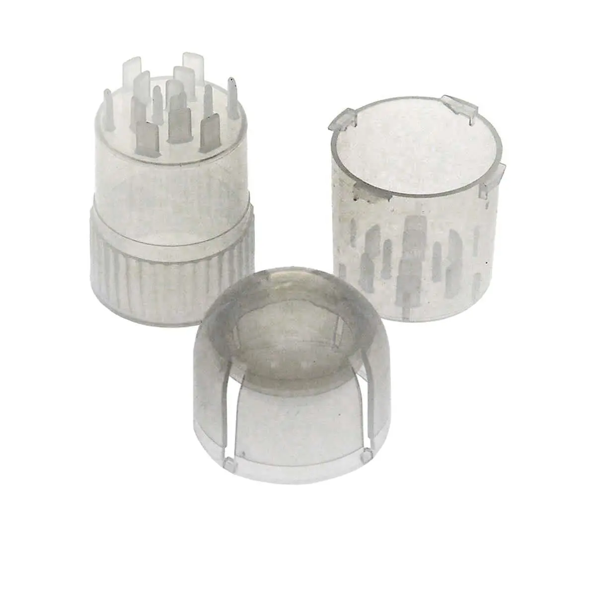 Acrylic Grinder with Stash 5 cm clear