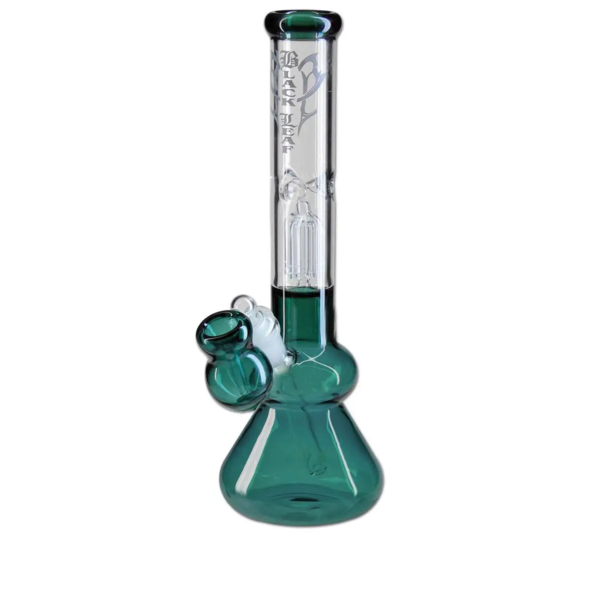 Black Leaf Percolator Bong ICE 30cm smaragd