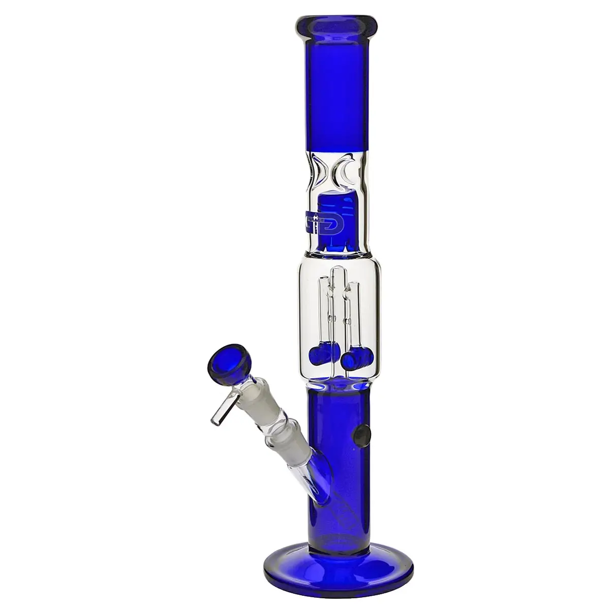 Grace Glass Bong "Blue Dangly Donald" 39 cm