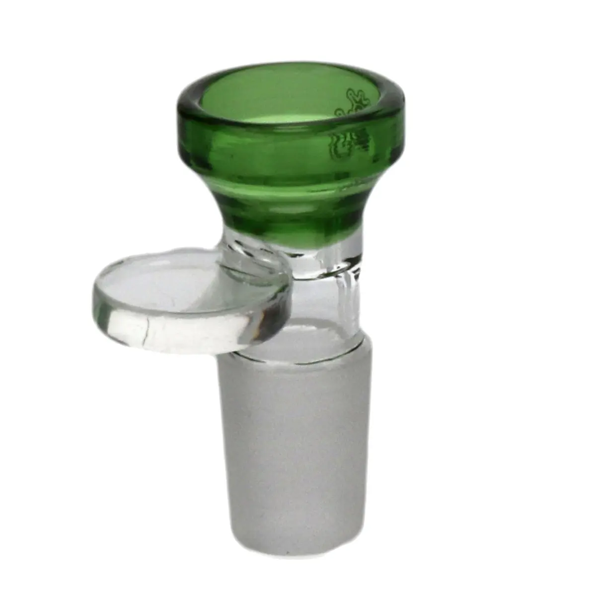 Jelly Joker thick bowl with handle 18.8  green