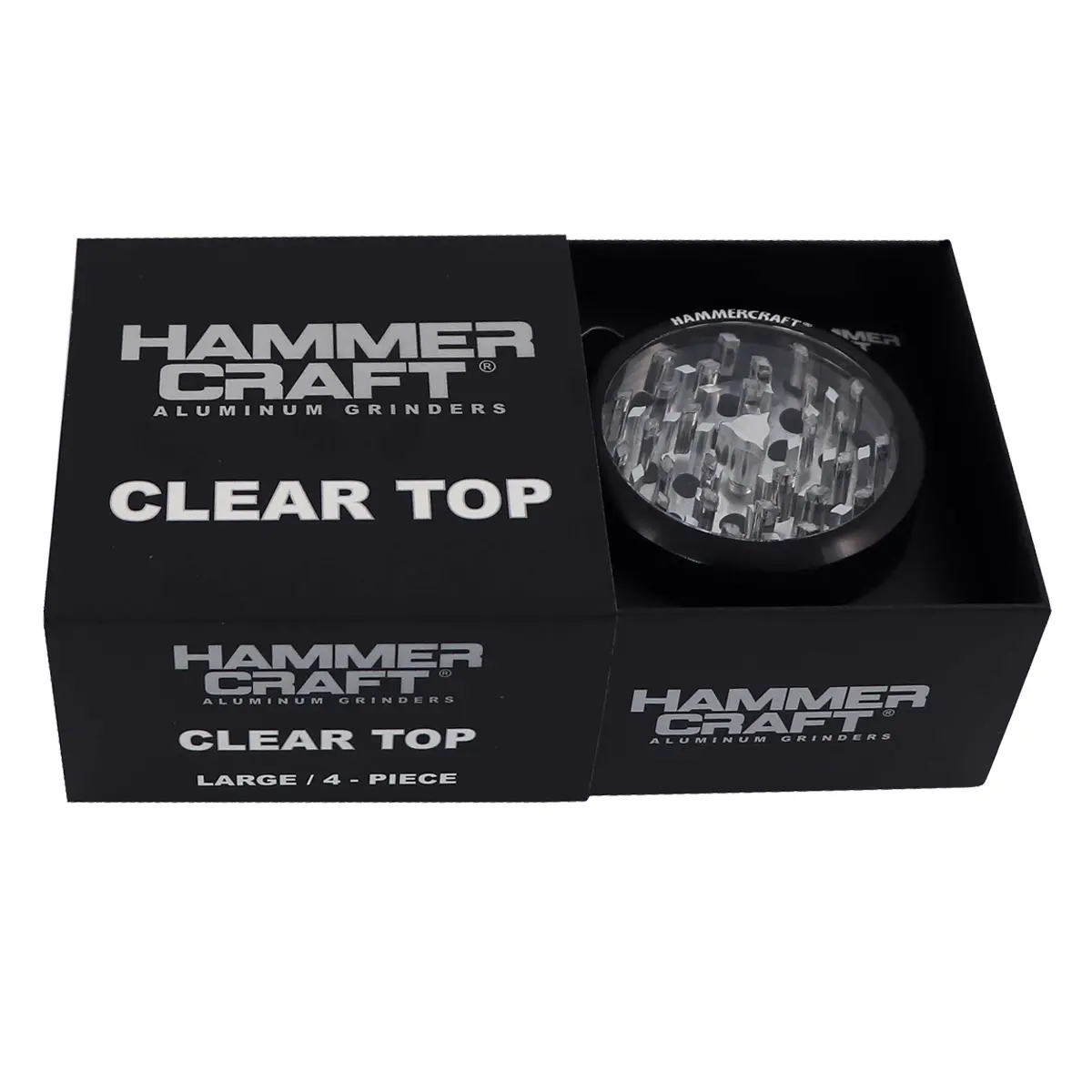 Hammercraft Grinder with Glass Window 4-Part 63mm