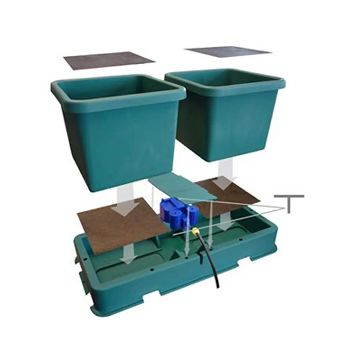 AutoPot Easy2Grow 6 piece set + 47L Tank