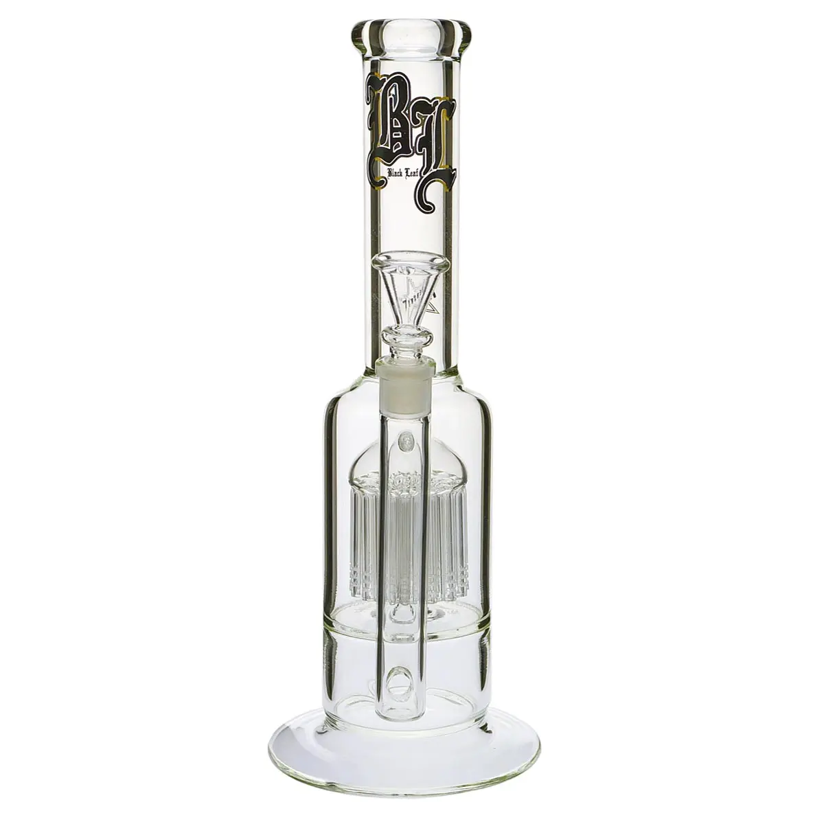 Black Leaf Bong "Clear Perco Queen"
