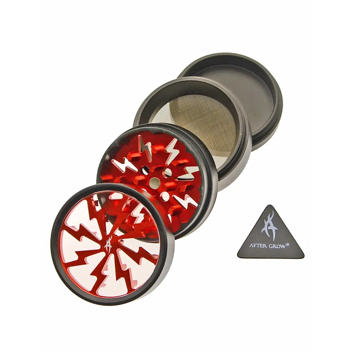 Thorinder grinder with window black / orange Mini