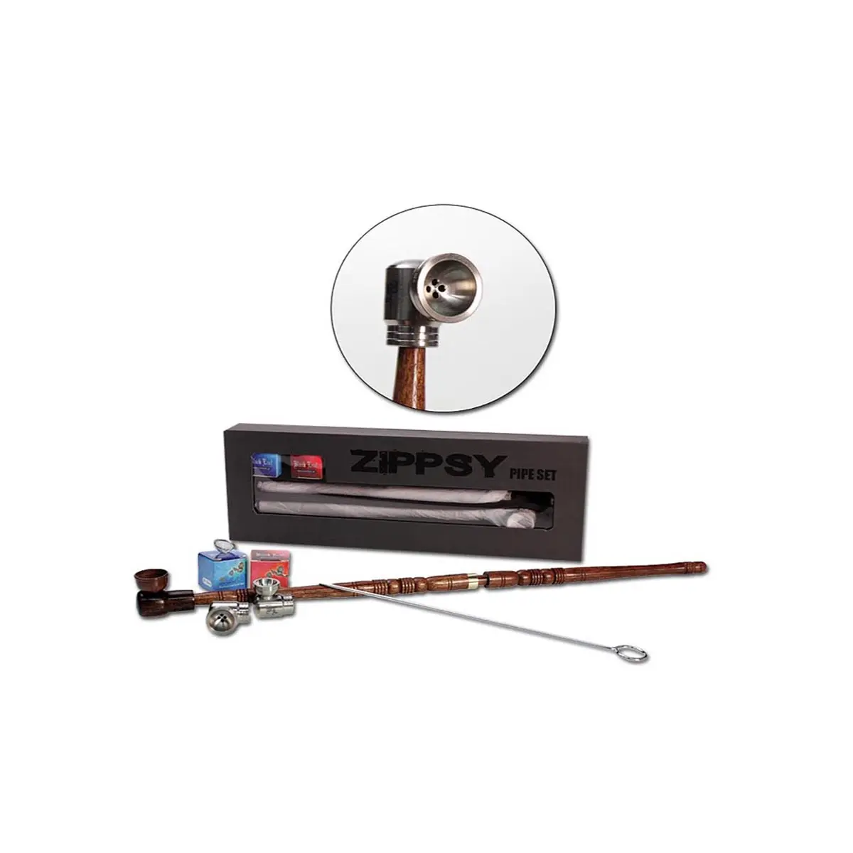 'Zippsy' Pipe Sets metal 41cm