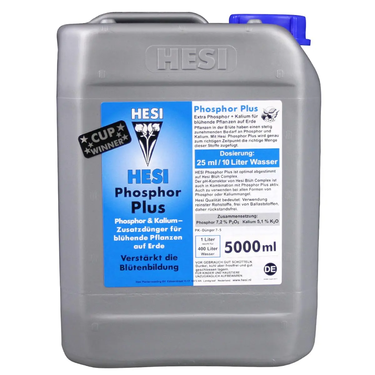 Hesi Phosphor-Plus 5 Liter (for soil)