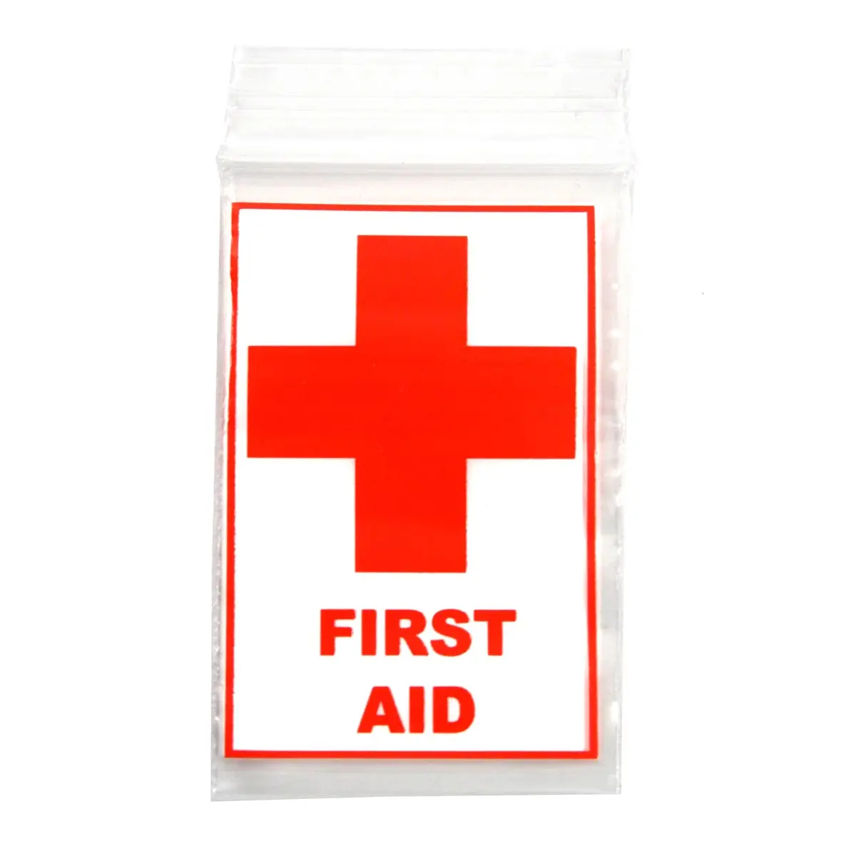 Zip Bags "First Aid" 40 x 60mm 100 pcs.