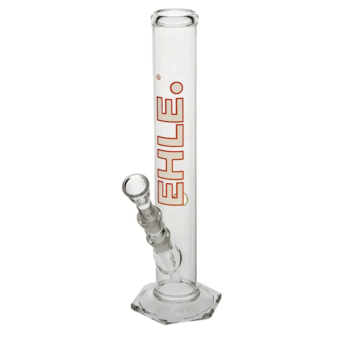 Ehle Bong straight - 500ml - 18.8mm  white logo