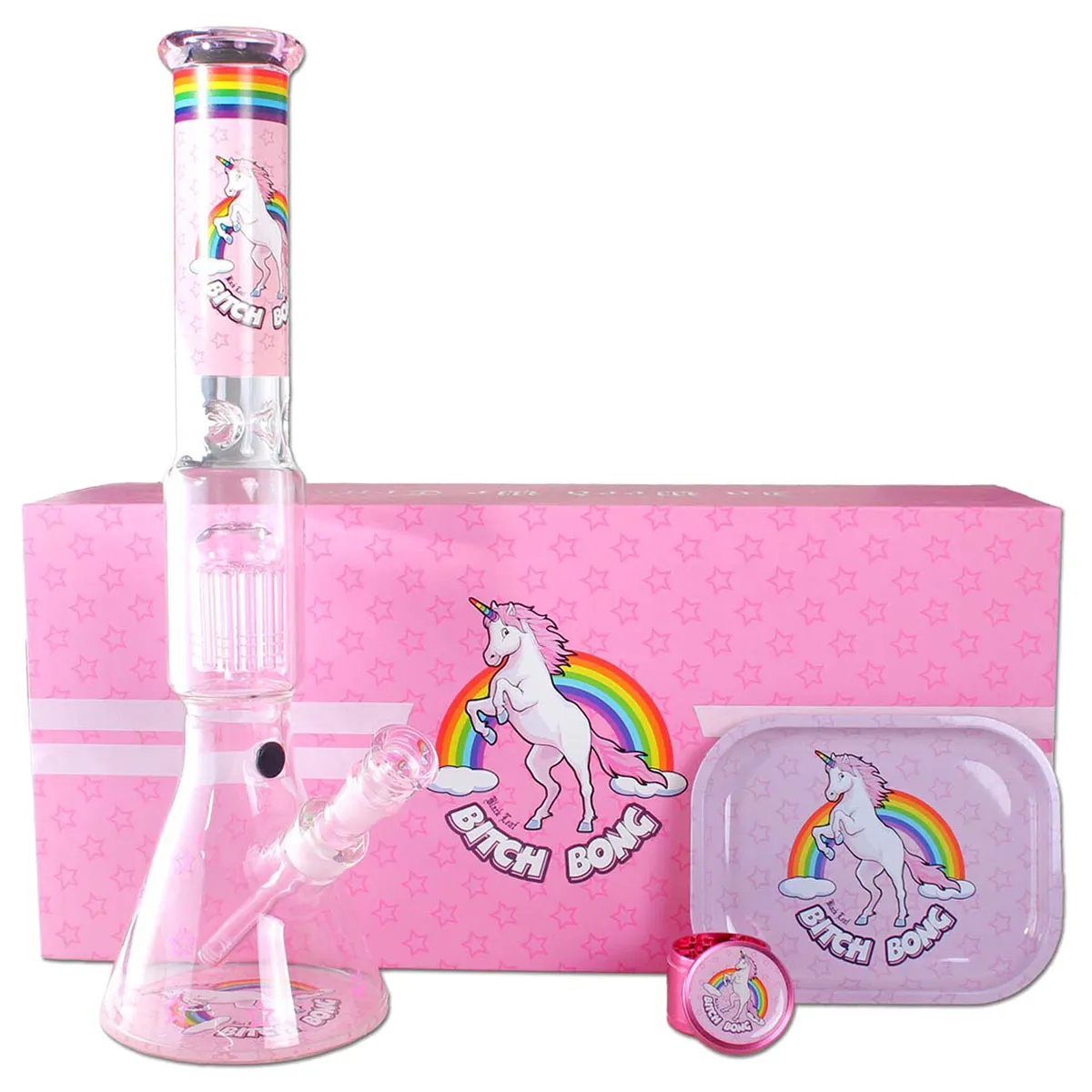 Black Leaf 'Bitch Bong' Boxed Bong - Precooler Beaker