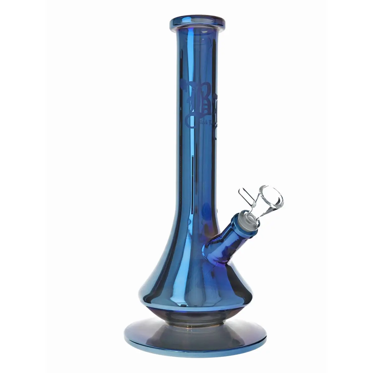 BL Neverland Bong with Rainbow Effect Metallic - blue