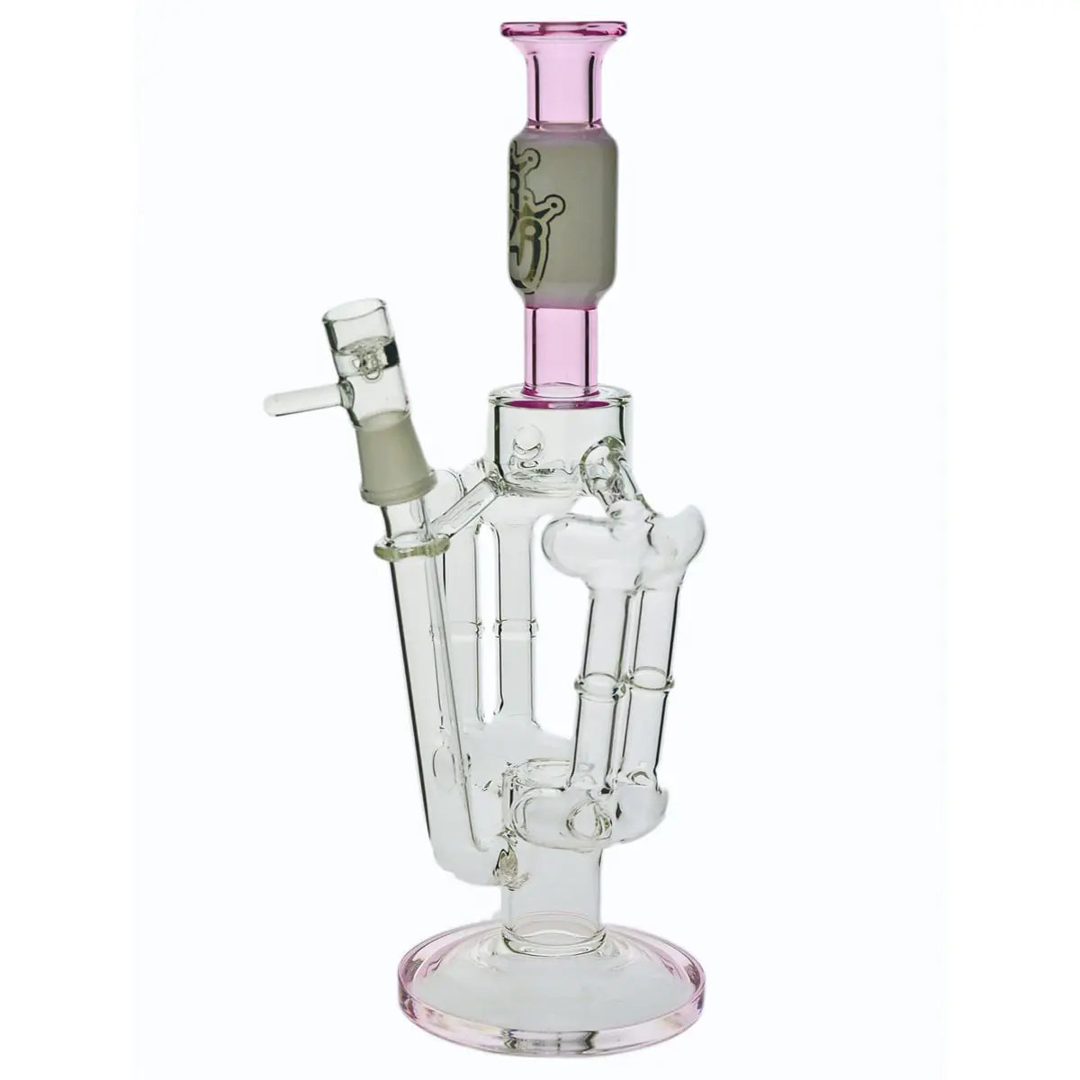 Jelly Joker glass essence bong "Crab" - pink