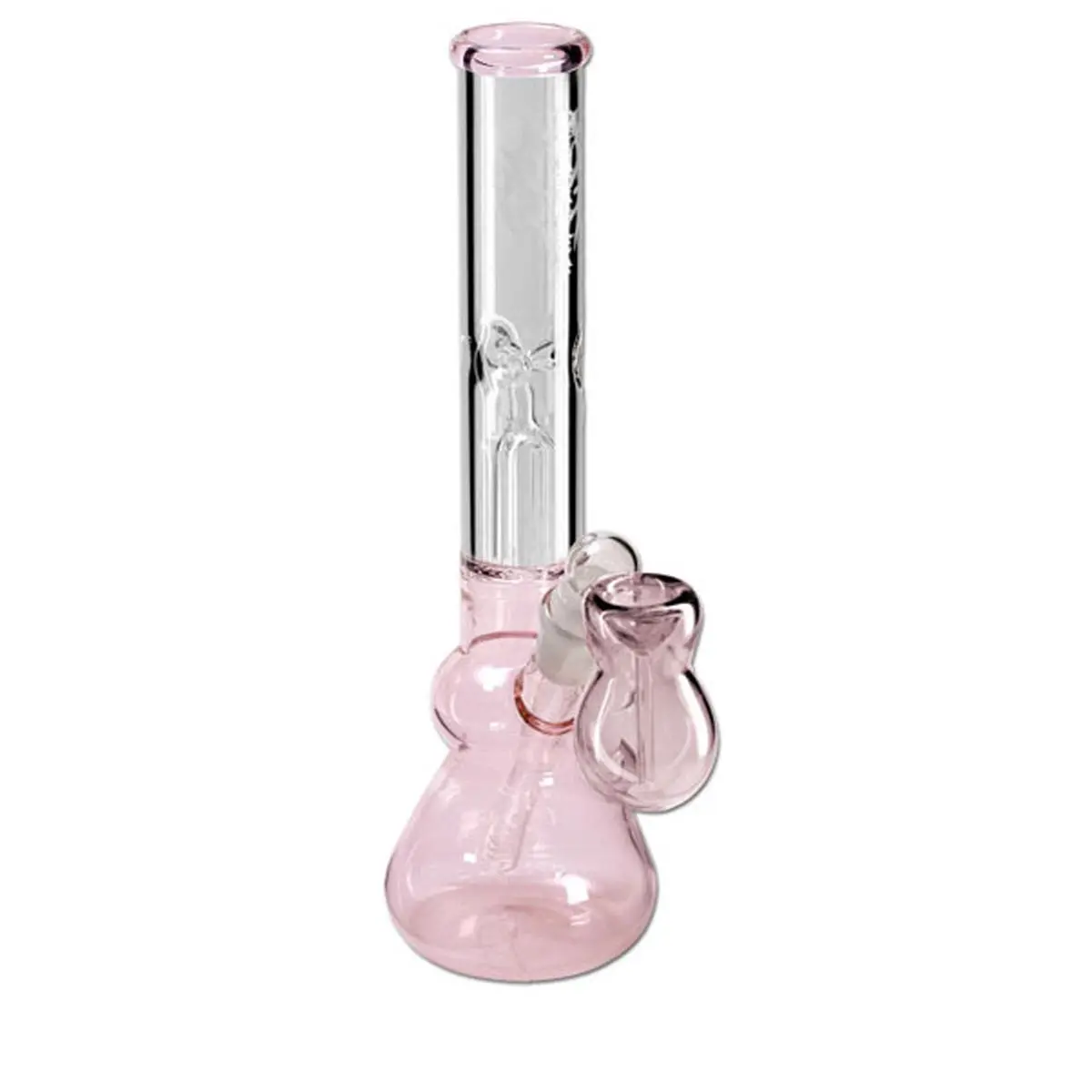 Black Leaf Percolator Bong ICE pink 30cm