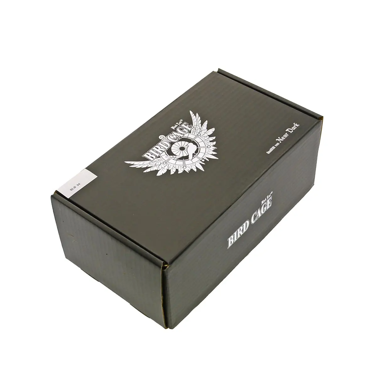 Black Leaf Bird Cage Glass Bong with Cage Percolator