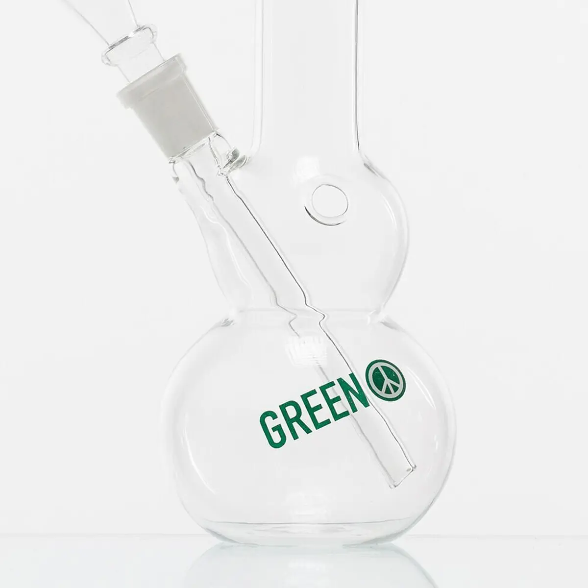 Greenline 'Monkey' Bong Double Belly 22 cm