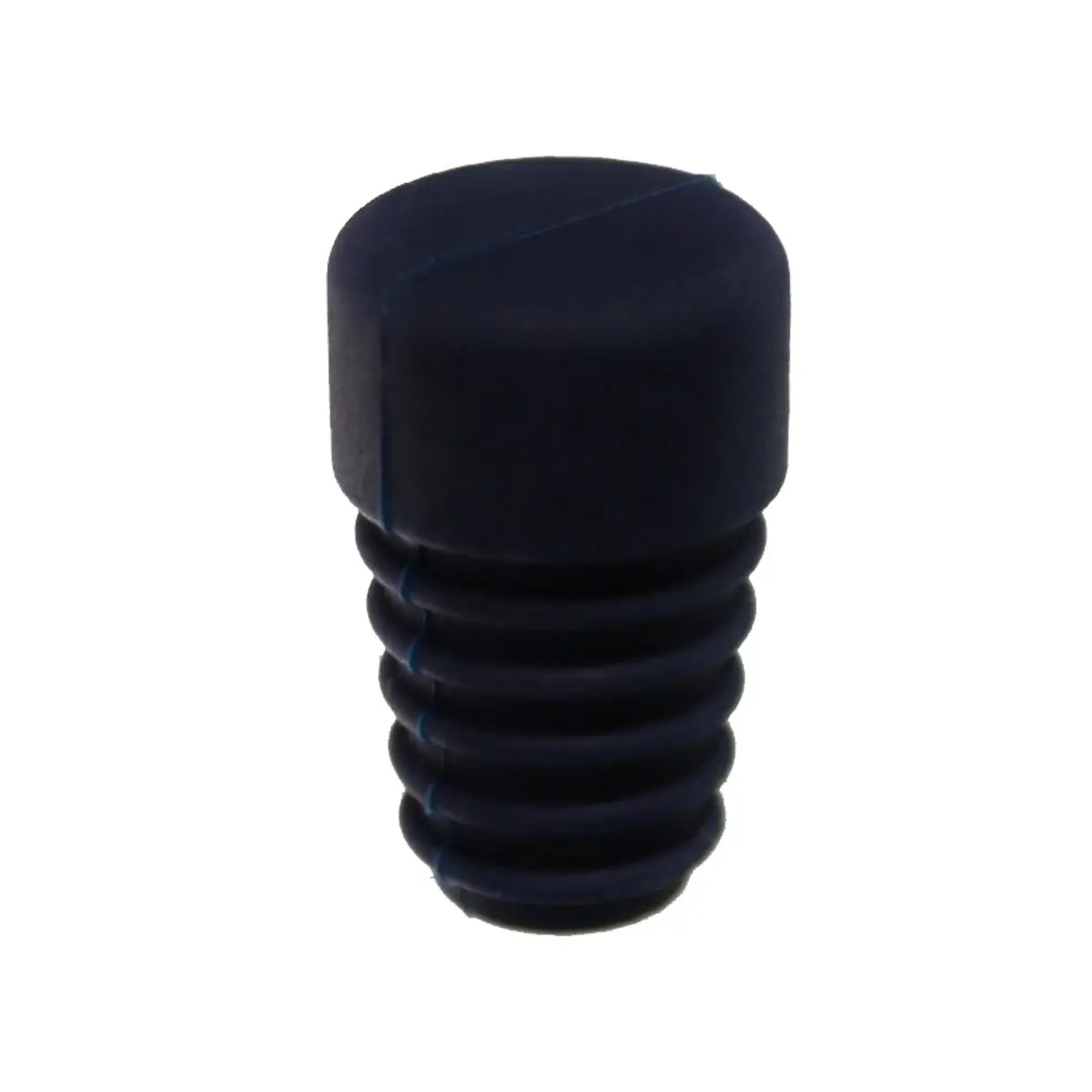 Kickhole silicone plug